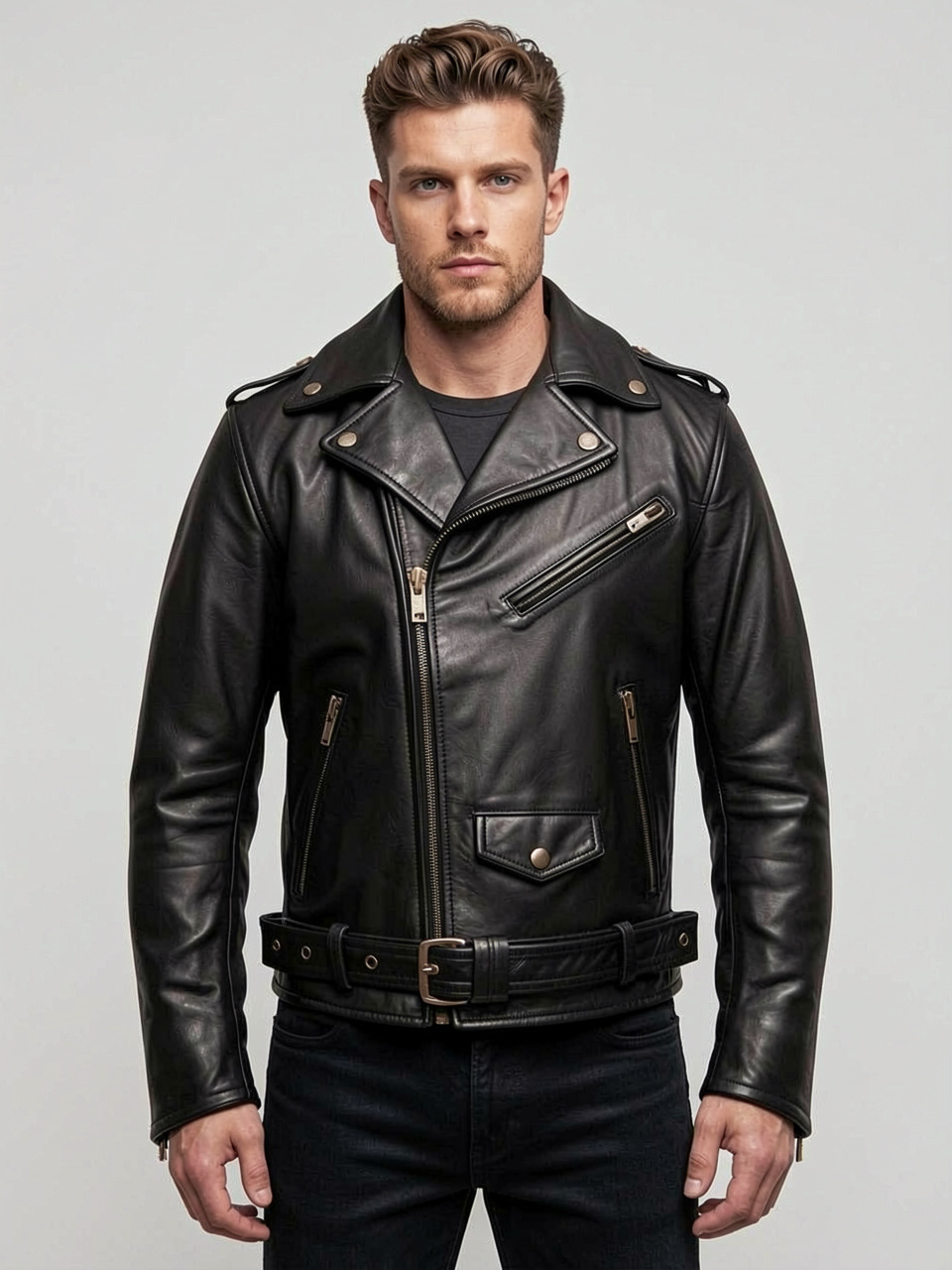 Men's Biker Leather Jackets