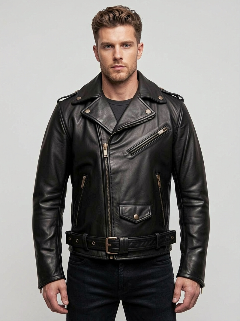Men's Biker Leather Jackets