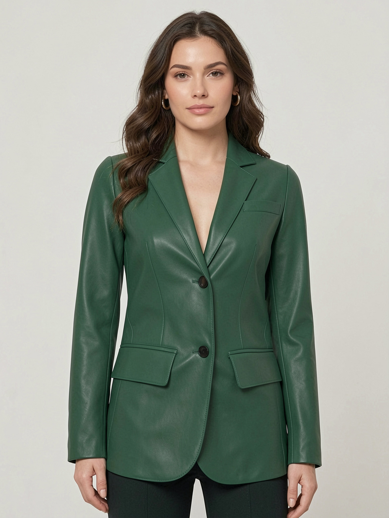 Women's Leather Blazers