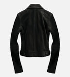 Men's Black Suede Leather Jacket