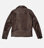 Men's Brown Motorcycle Leather Jacket