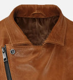 Men's Riders Edge Brown Leather Vest