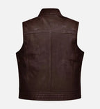 Men's Road shaper Leather Vest
