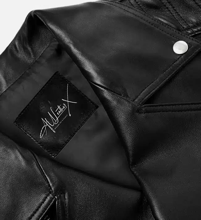 leather biker jacket for men
