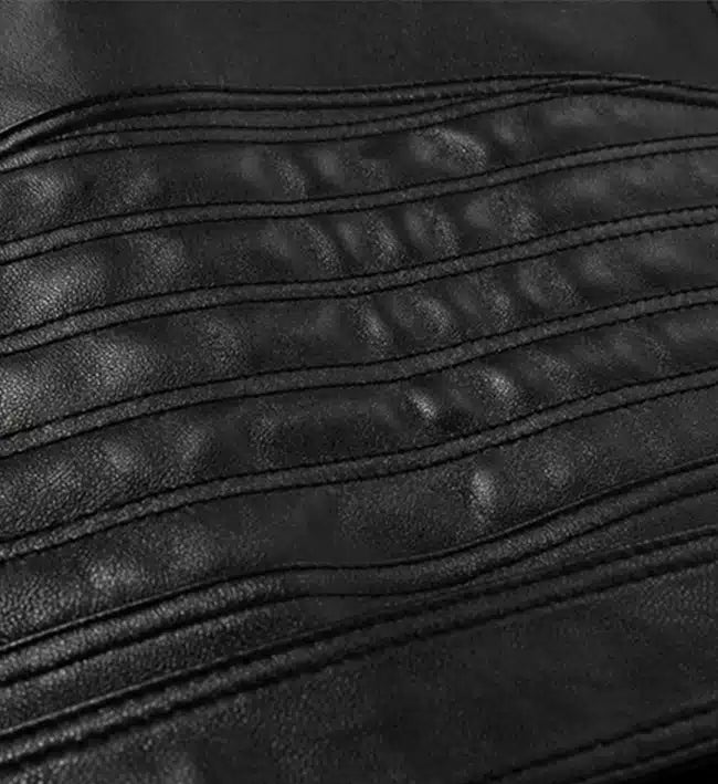 mens biker leather jacket
