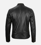 mens leather dodge black jacket
