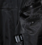womens black bomber sheep skin leather jacket
