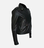 jessica jones stylish black leather jacket
