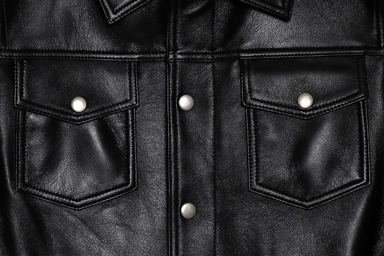 womens black trucker zipper biker jacket
